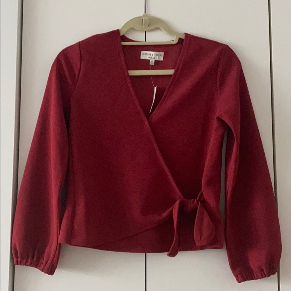 Madewell long sleeve top 🌸